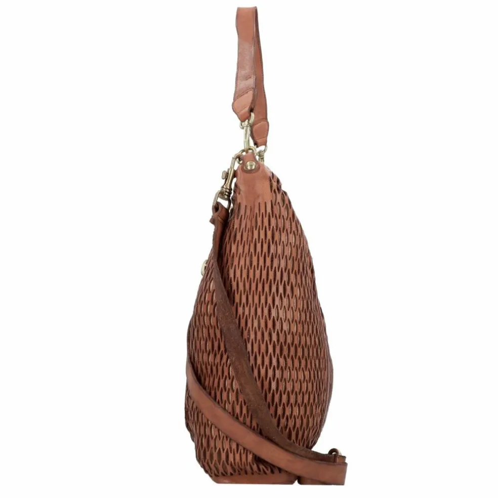 Campomaggi Mangrovia Schultertasche Leder 35 cm