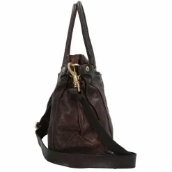 Campomaggi Mogano Handtasche Leder 33 cm