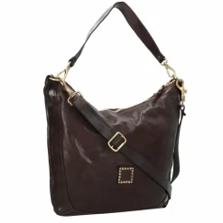 Campomaggi Mogano Schultertasche Leder 44 cm