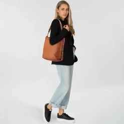 Campomaggi Nunzia Schultertasche Leder 27 cm