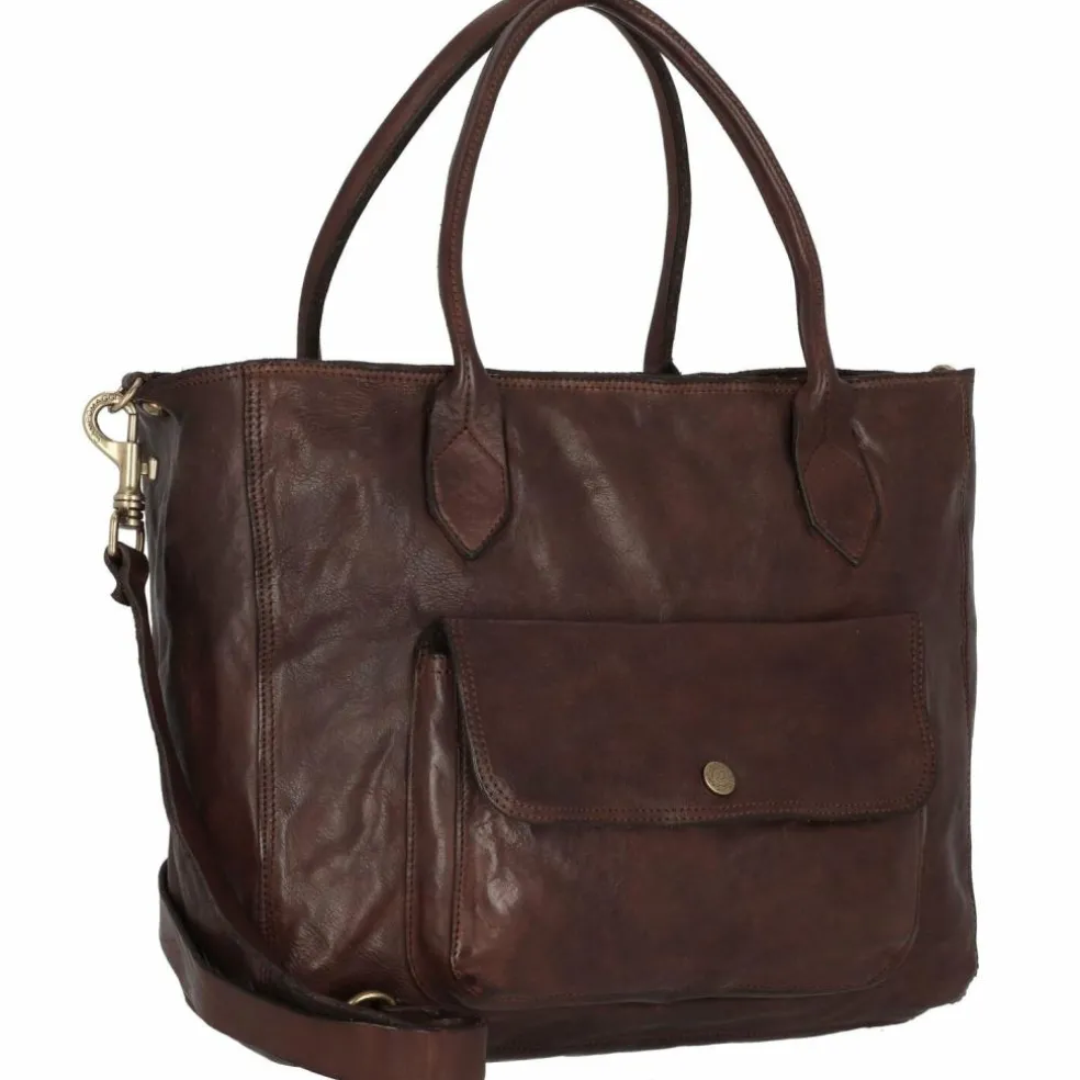 Campomaggi Schultertasche Leder 29 cm