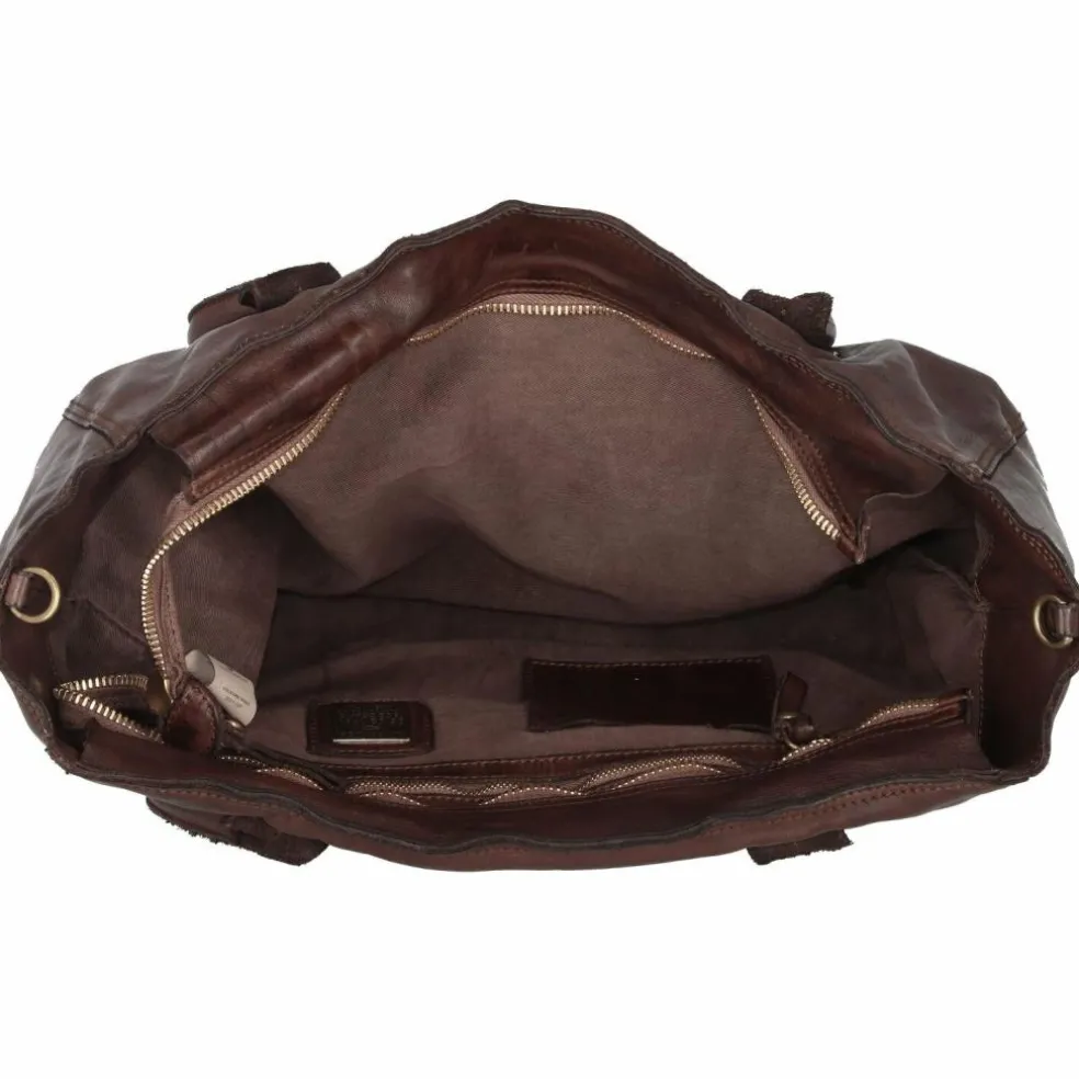 Campomaggi Schultertasche Leder 29 cm