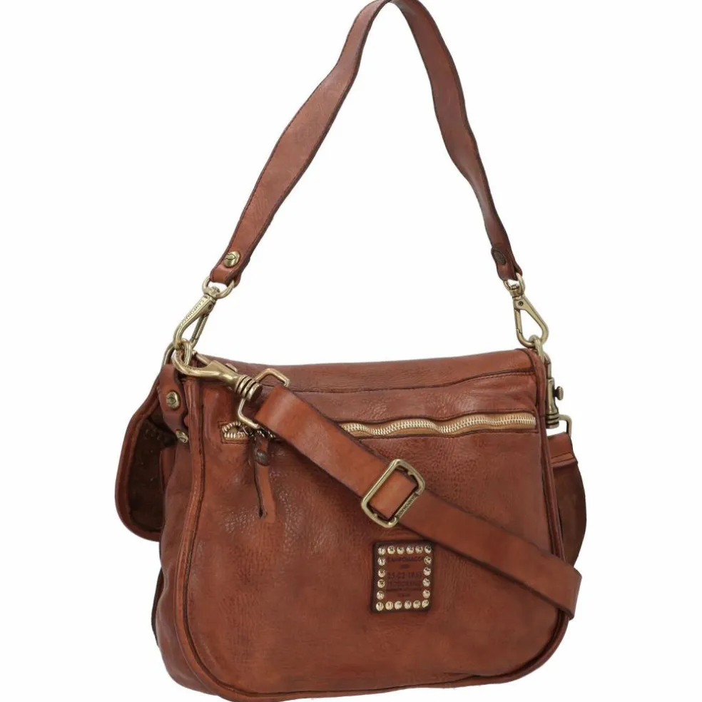 Campomaggi Schultertasche Leder 32 cm