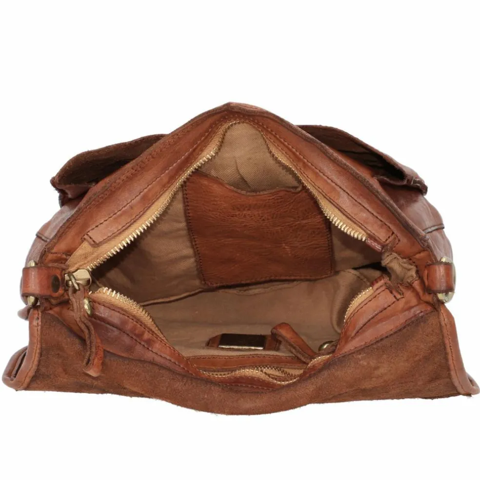Campomaggi Schultertasche Leder 32 cm
