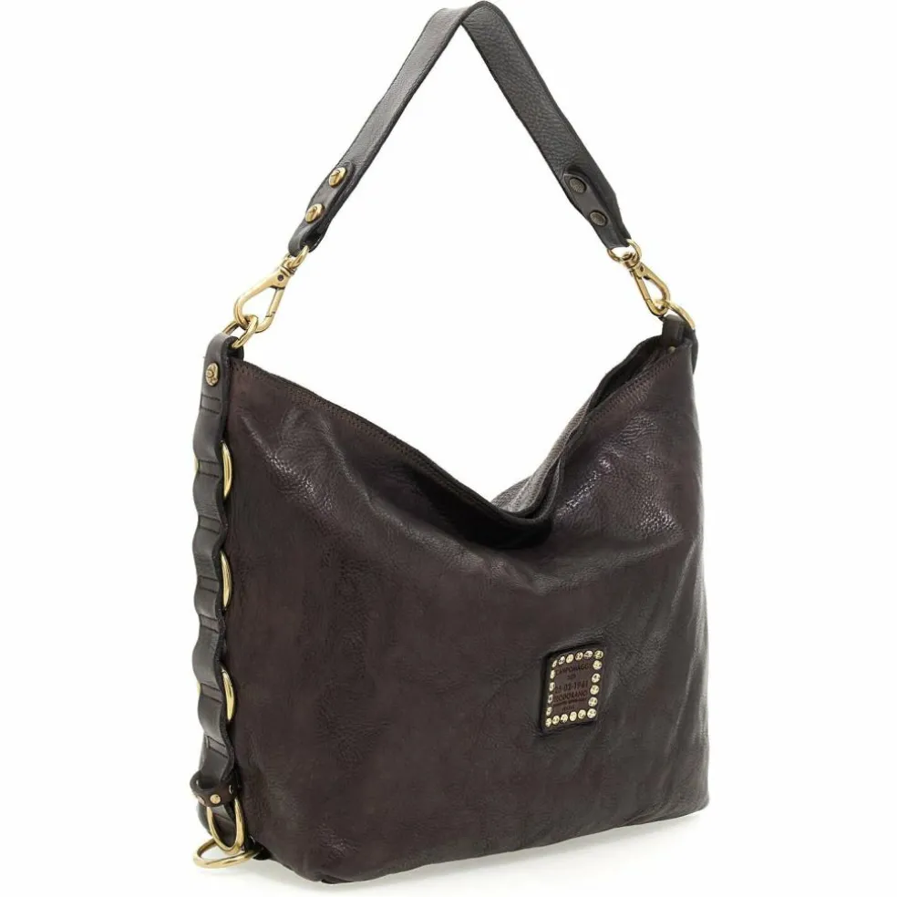 Campomaggi Schultertasche Leder 29 cm
