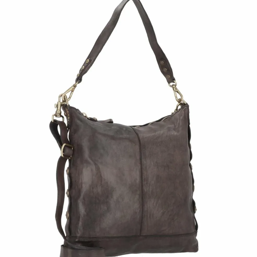 Campomaggi Schultertasche Leder 33 cm