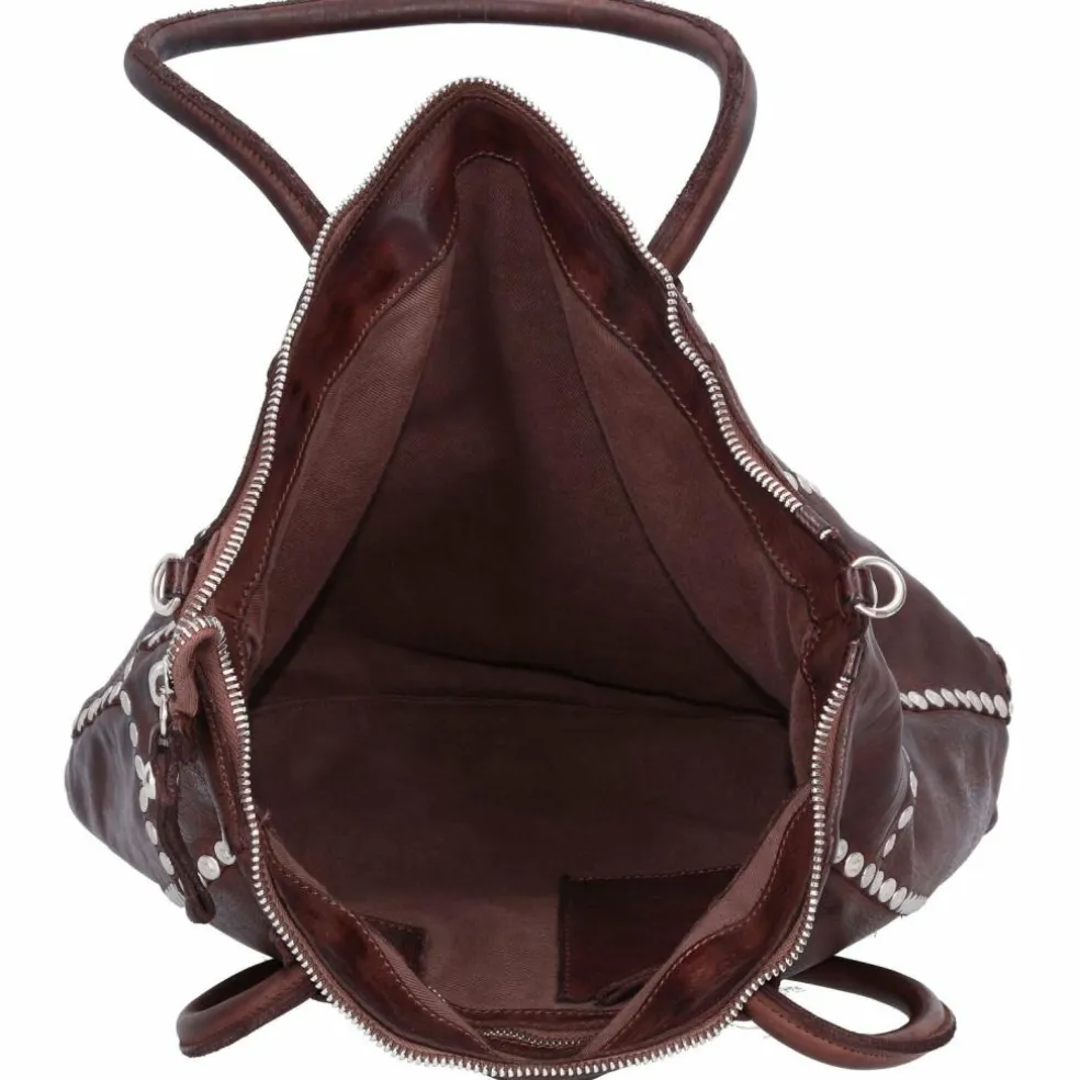 Campomaggi Schultertasche Leder 36 cm