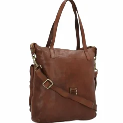 Campomaggi Schultertasche Leder 33 cm