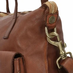 Campomaggi Schultertasche Leder 33 cm