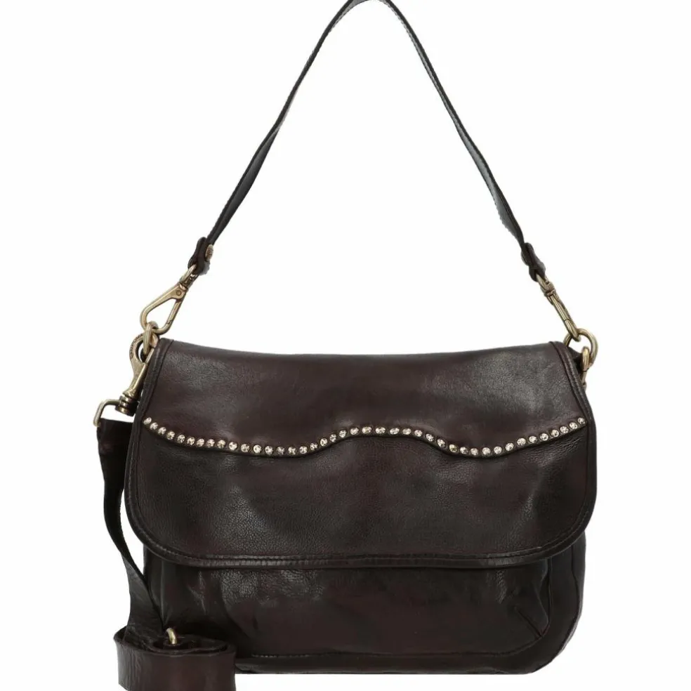 Campomaggi Schultertasche Leder 32 cm