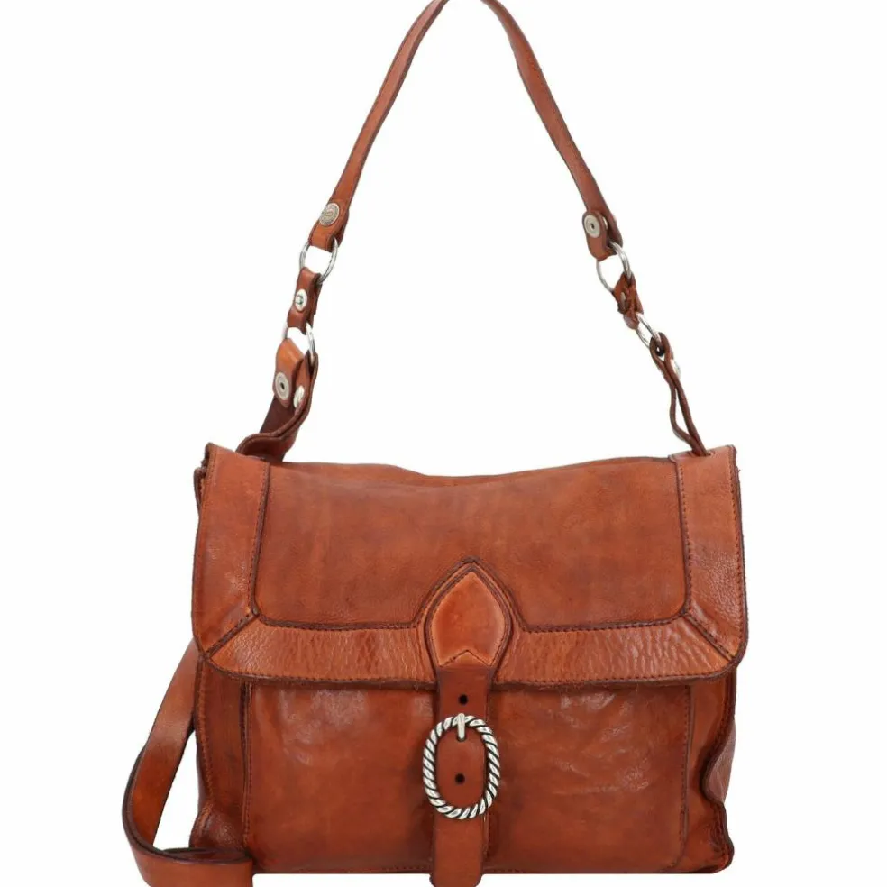 Campomaggi Schultertasche Leder 27 cm