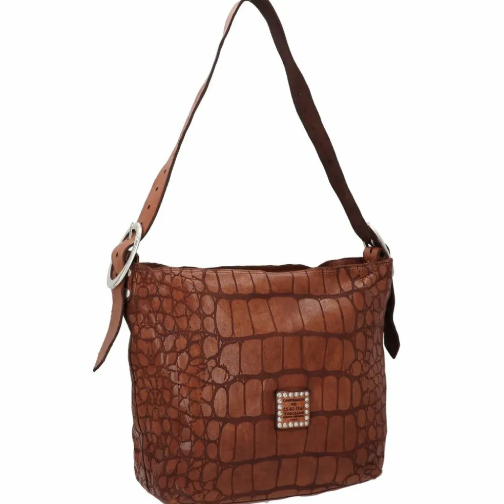 Campomaggi Schultertasche Leder 29 cm
