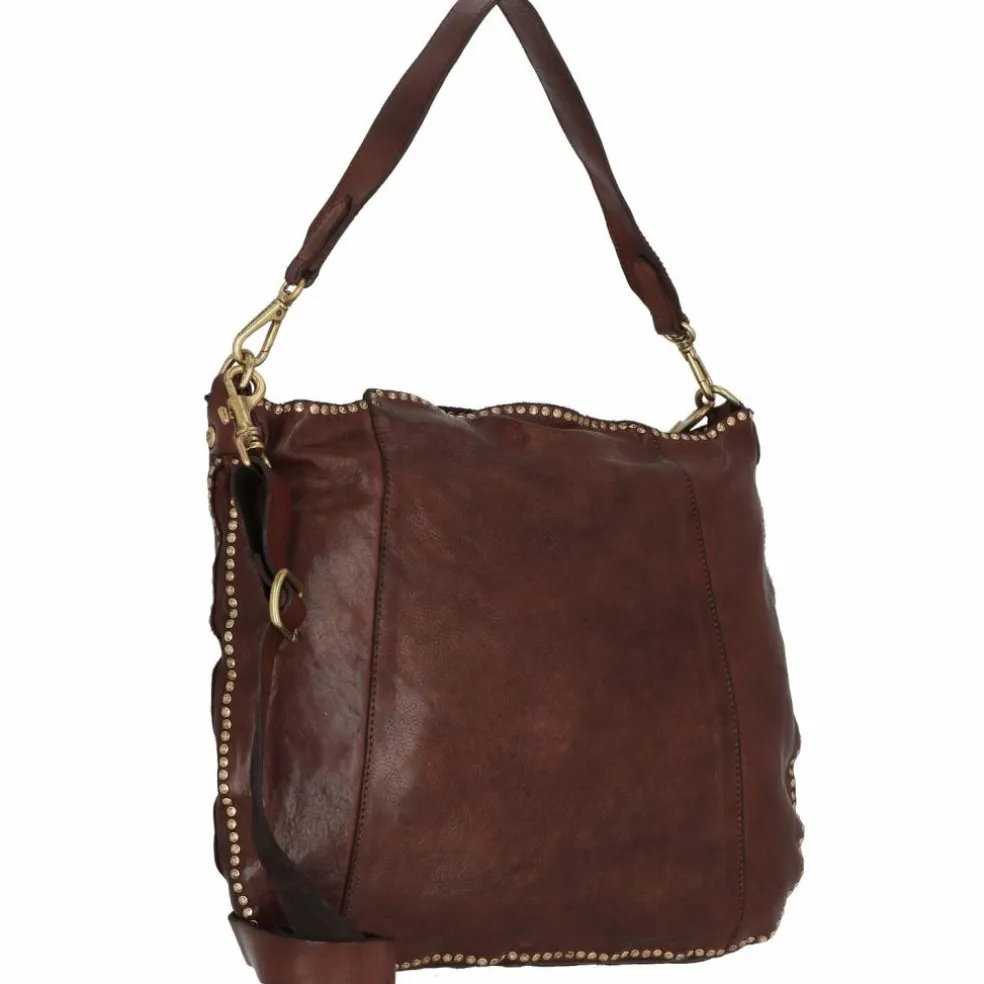 Campomaggi Schultertasche Leder 38 cm