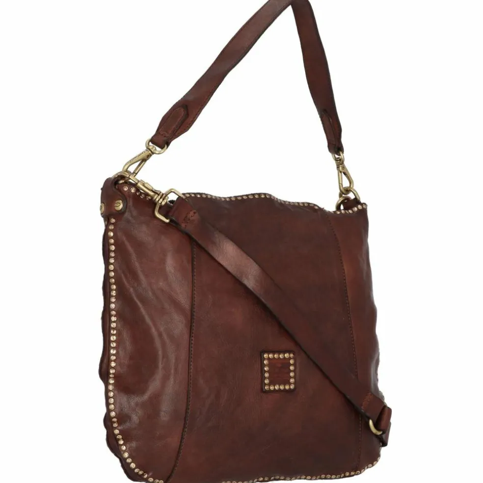 Campomaggi Schultertasche Leder 38 cm