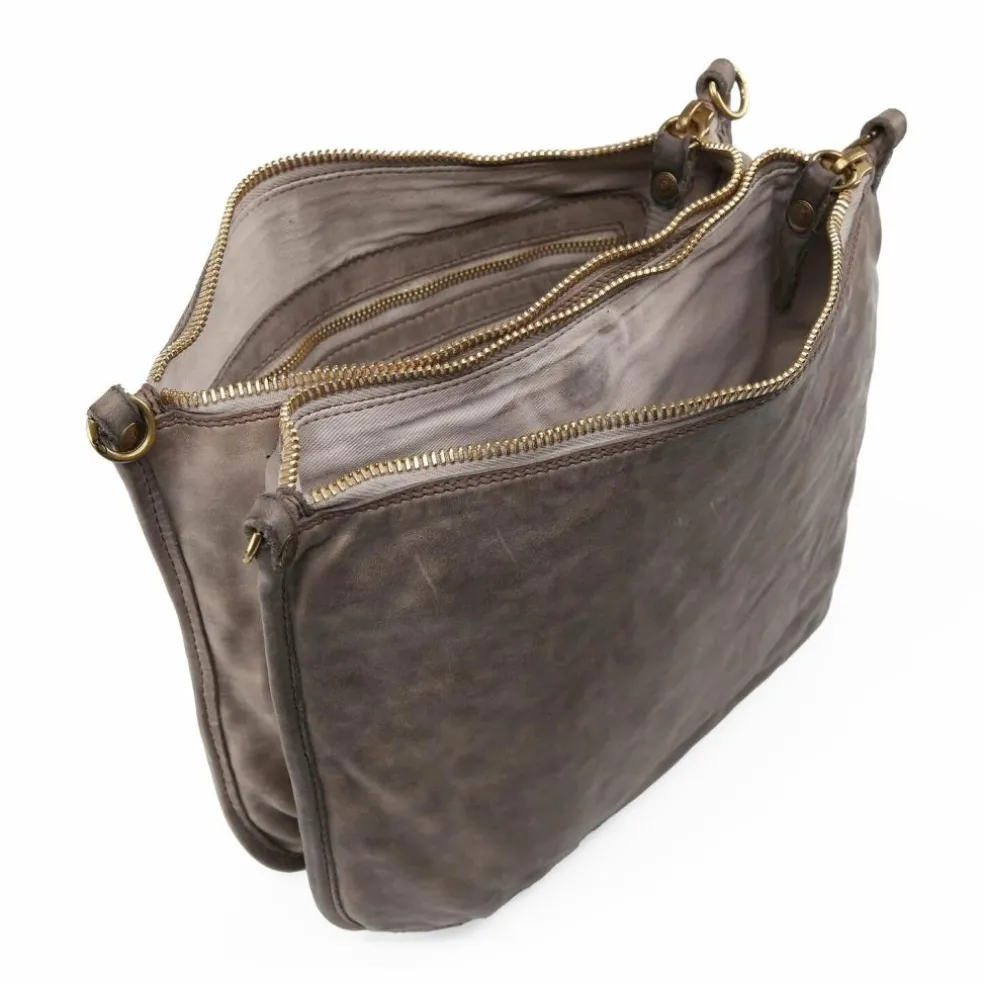 Campomaggi Schultertasche Leder 29 cm