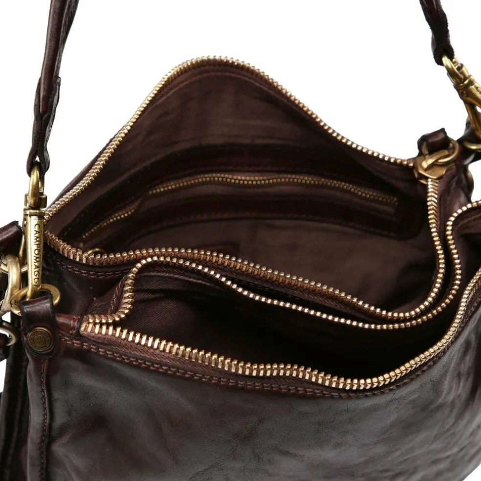 Campomaggi Schultertasche Leder 29 cm