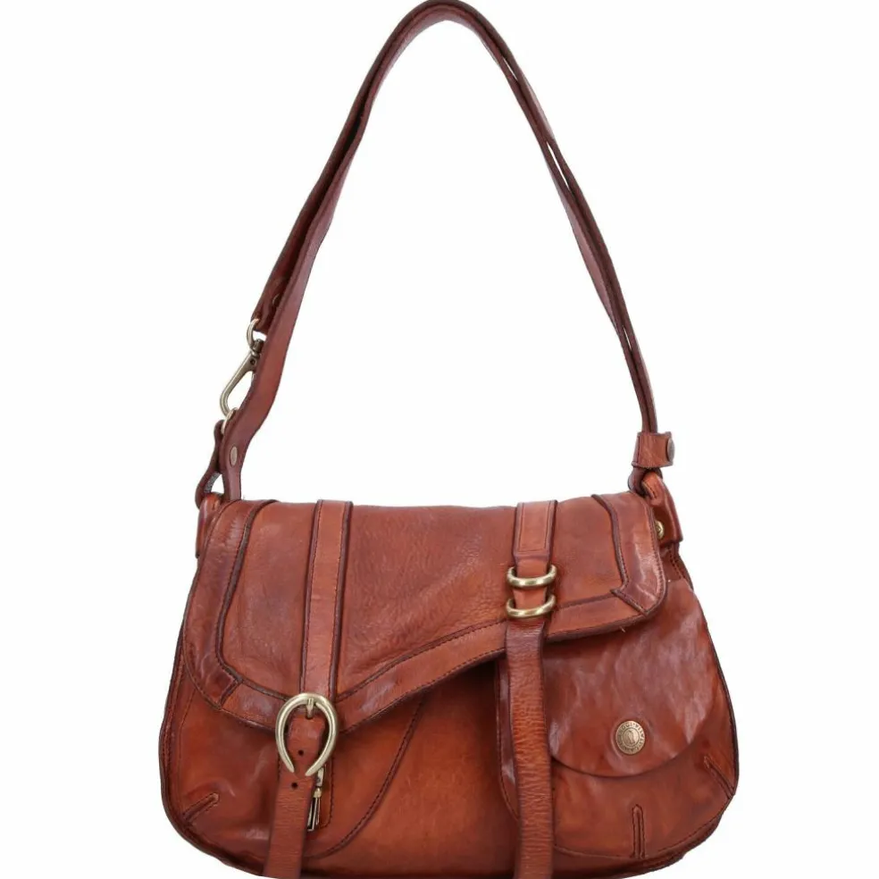 Campomaggi Schultertasche Leder 24 cm