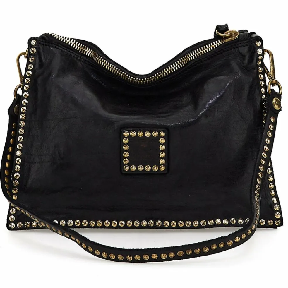 Campomaggi Schultertasche Leder 27 cm