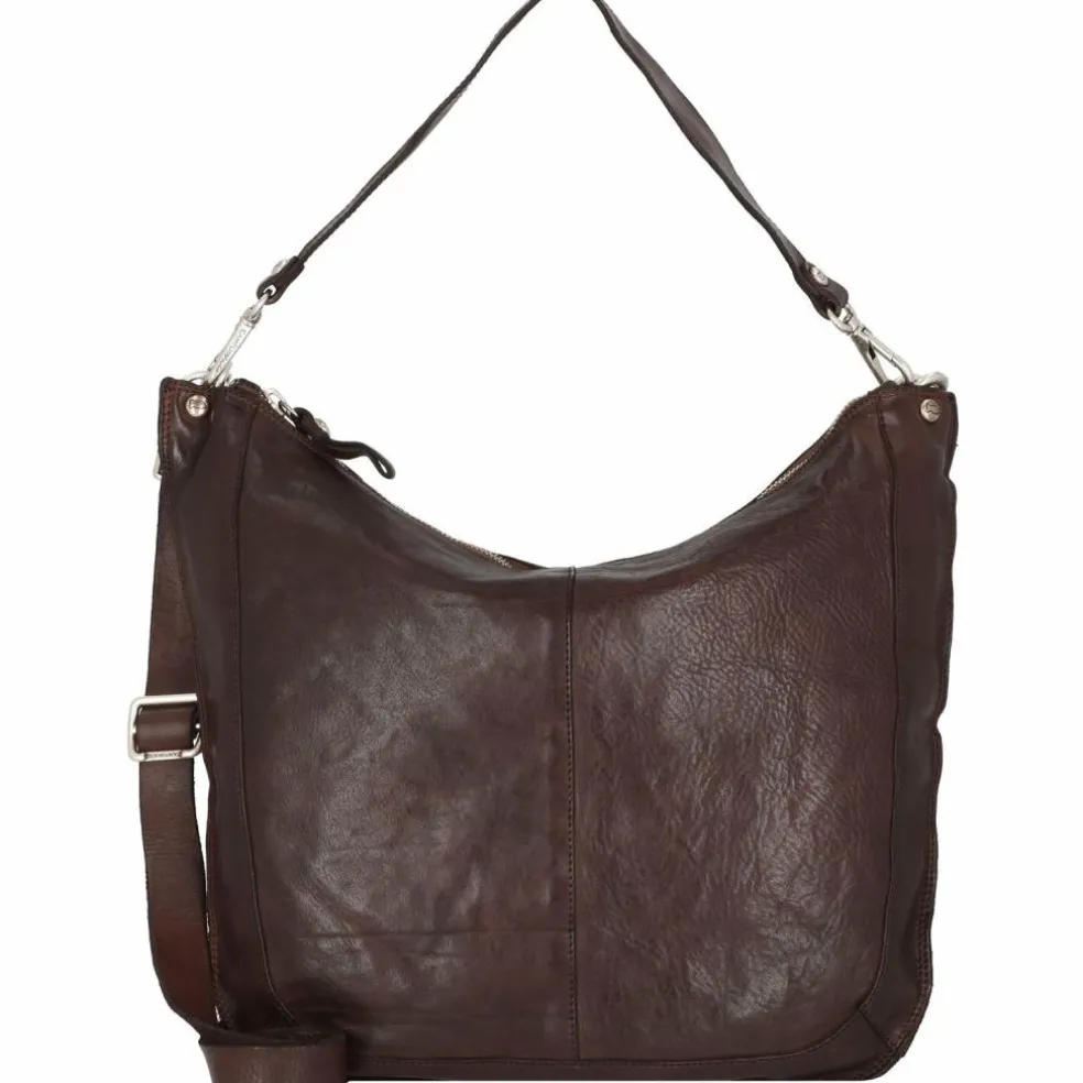 Campomaggi Schultertasche Leder 39 cm