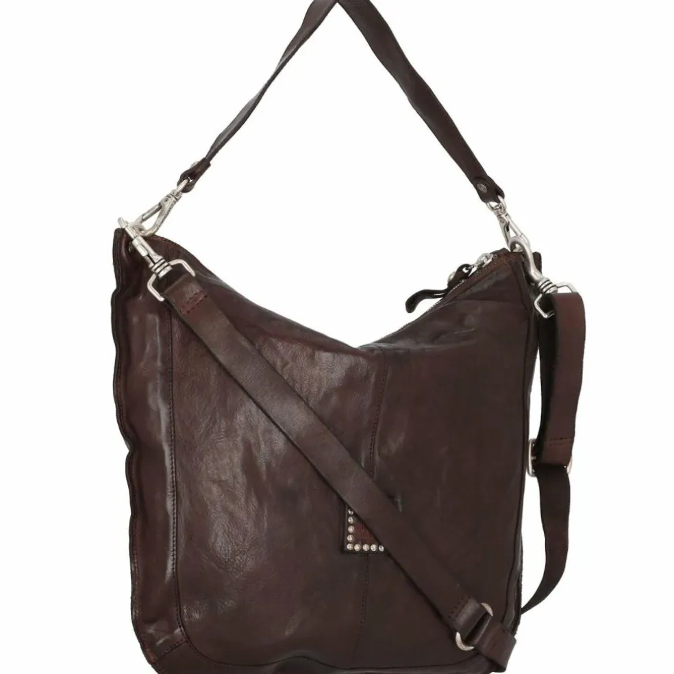 Campomaggi Schultertasche Leder 39 cm