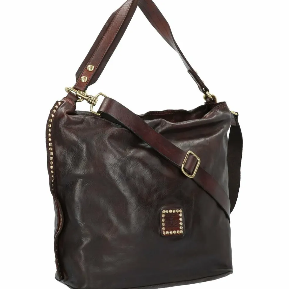 Campomaggi Schultertasche Leder 31 cm