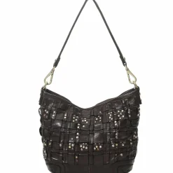 Campomaggi Schultertasche Leder 25 cm