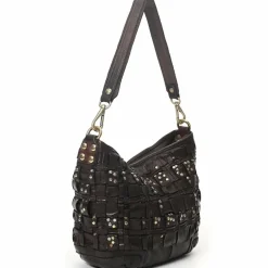 Campomaggi Schultertasche Leder 25 cm