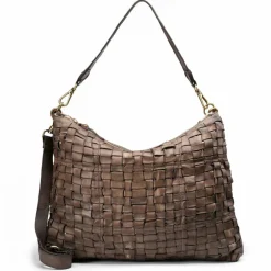 Campomaggi Schultertasche Leder 42 cm