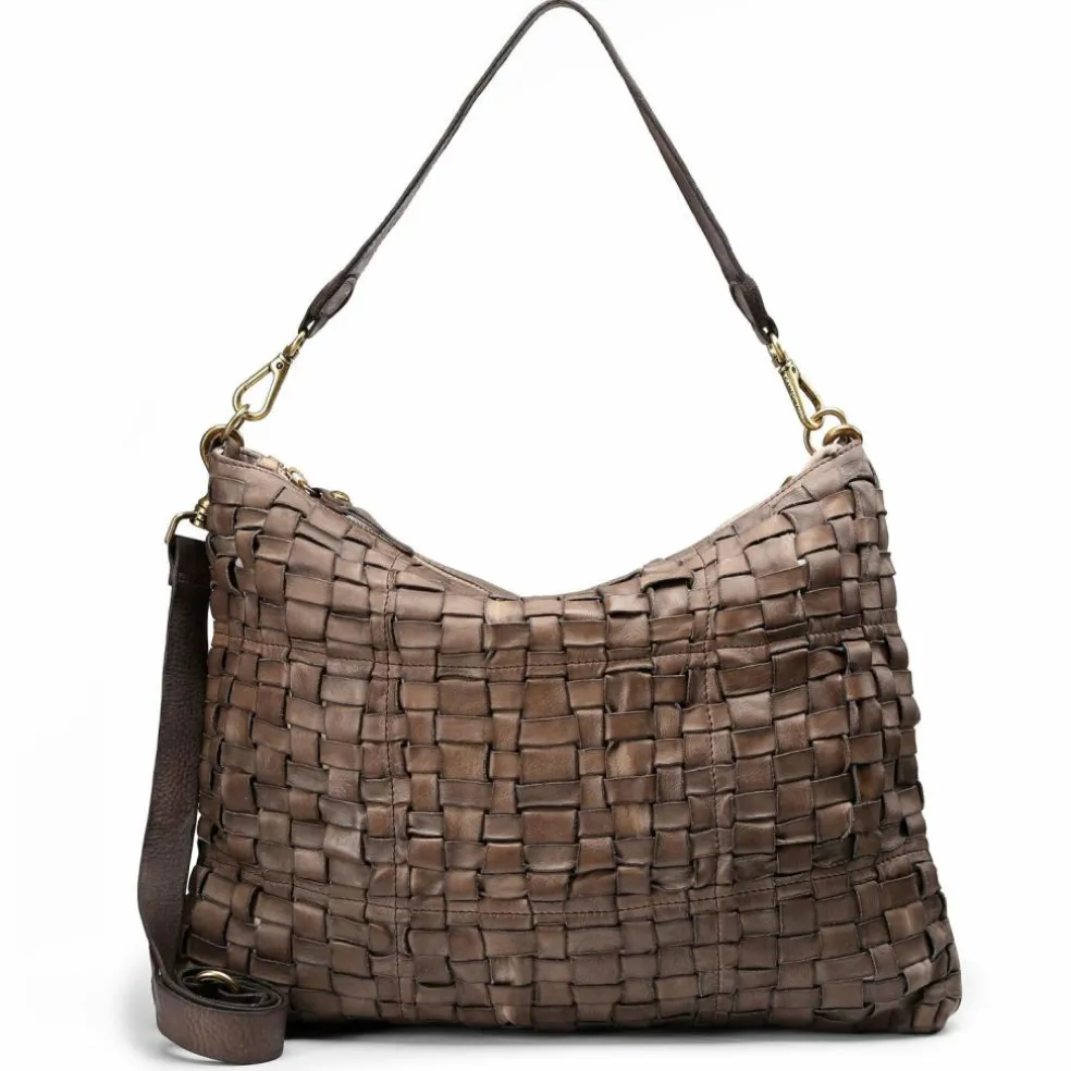 Campomaggi Schultertasche Leder 42 cm