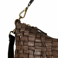 Campomaggi Schultertasche Leder 42 cm