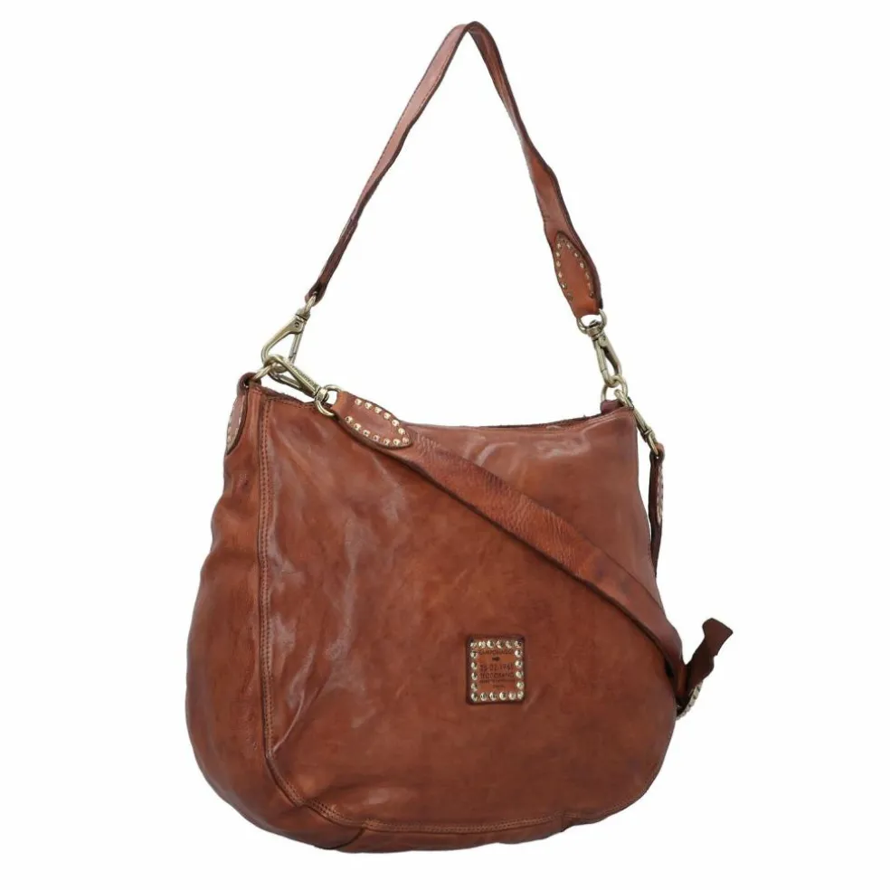 Campomaggi Schultertasche Leder 32 cm