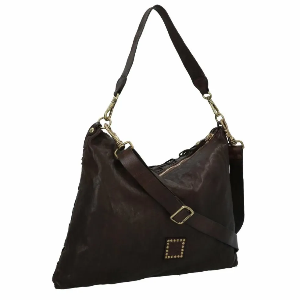 Campomaggi Schultertasche Leder 42 cm