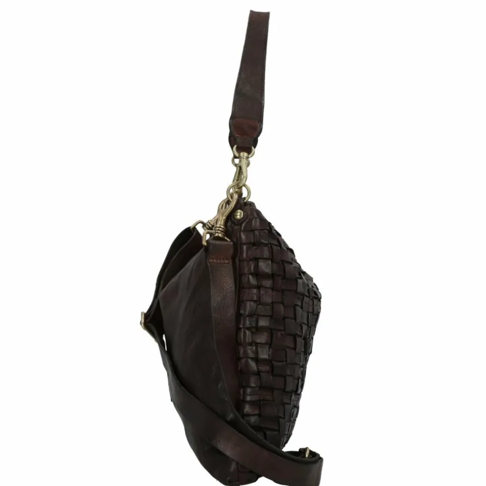 Campomaggi Schultertasche Leder 42 cm