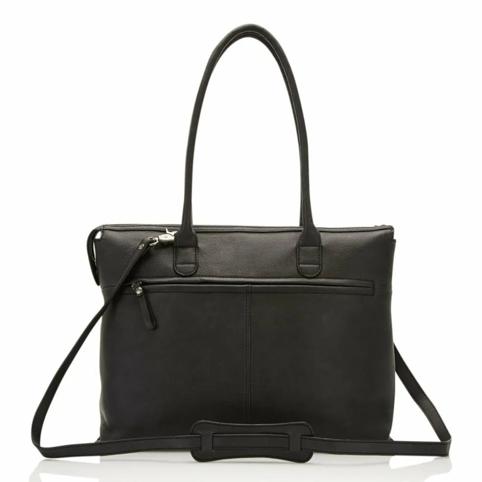 Castelijn & Beerens Carisma Schultertasche RFID Leder 40 cm Laptopfach