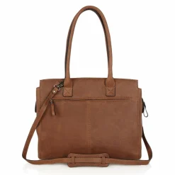 Castelijn & Beerens Carisma Schultertasche RFID Leder 38 cm Laptopfach