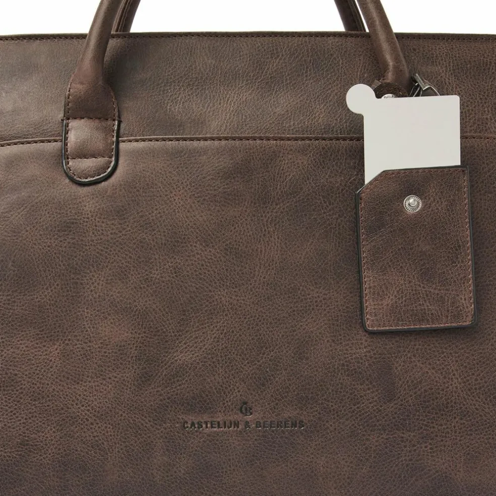 Castelijn & Beerens Carisma Shopper Tasche RFID Schutz Leder 41 cm Laptopfach