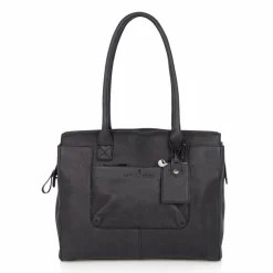 Castelijn & Beerens Carisma Schultertasche RFID Leder 38 cm Laptopfach