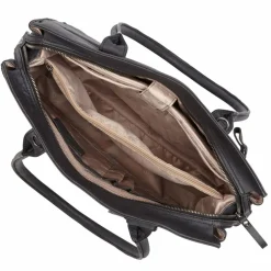 Castelijn & Beerens Carisma Schultertasche RFID Leder 38 cm Laptopfach