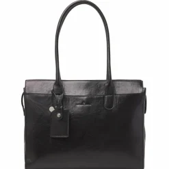 Castelijn & Beerens Ellen Schultertasche Leder 40 cm Laptopfach