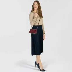 Coccinelle Aura Schultertasche Leder 22 cm