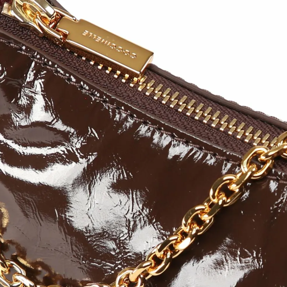 Coccinelle Aura Schultertasche Leder 22 cm