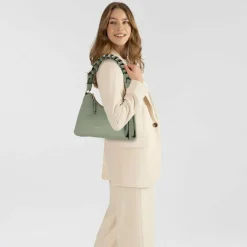 Coccinelle Boheme Schultertasche Leder 30 cm