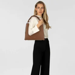 Coccinelle Boheme Schultertasche Leder 34 cm