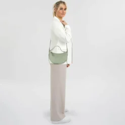 Coccinelle C-Easy Schultertasche Leder 25 cm