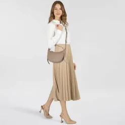 Coccinelle C-Easy Schultertasche Leder 25 cm