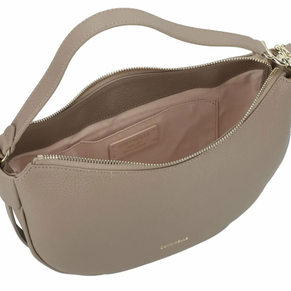 Coccinelle C-Easy Schultertasche Leder 25 cm