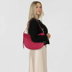 Coccinelle C-Easy Schultertasche Leder 34 cm