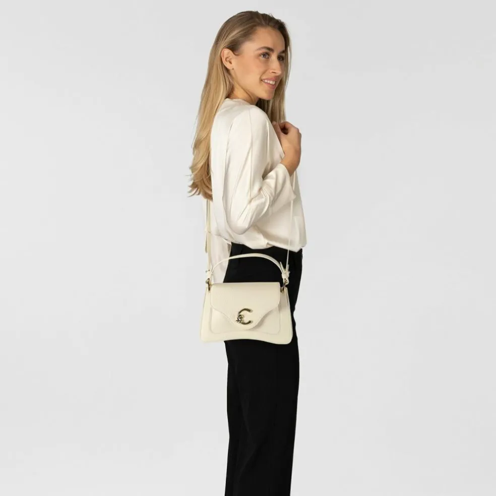 Coccinelle C-Me Schultertasche Leder 21 cm