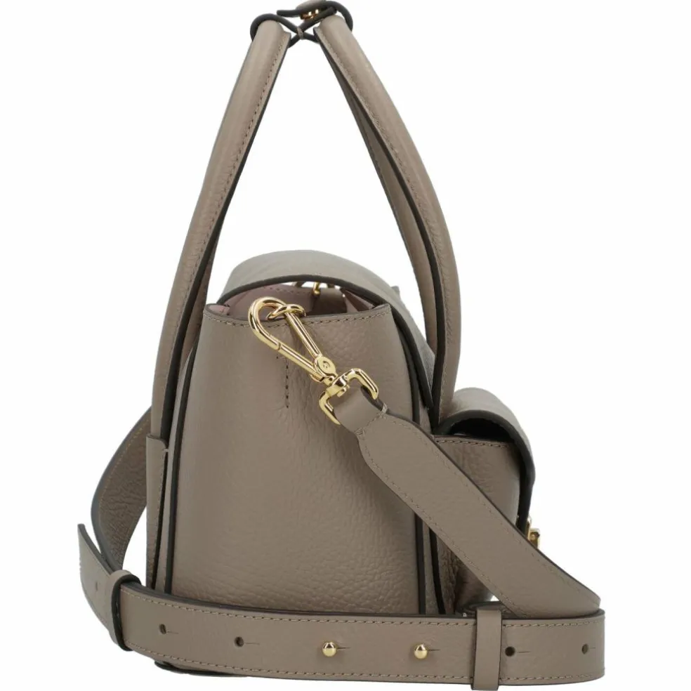 Coccinelle Double Beat Schultertasche Leder 21 cm