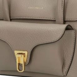 Coccinelle Double Beat Schultertasche Leder 21 cm